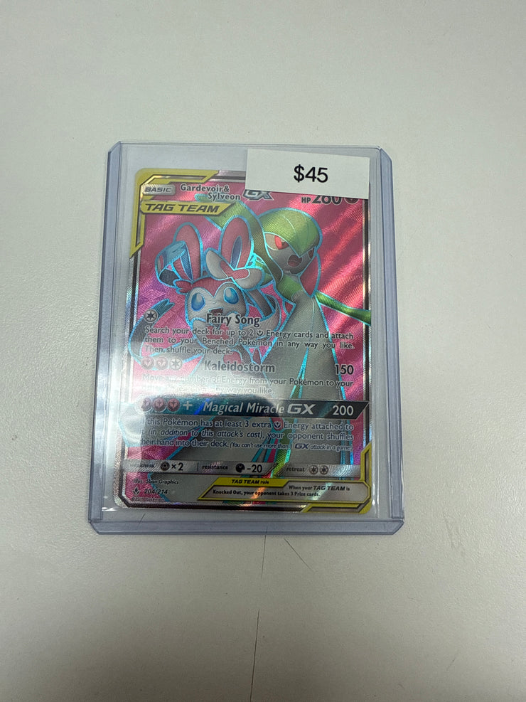 Unbroken Bonds Gardevoir & Sylveon Gx 
