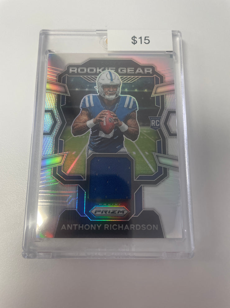 2023 Prizm Anthony Richardson Silver Rookie Patch 