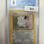 Pokemon Clefairy Base Set Holo CGC 9