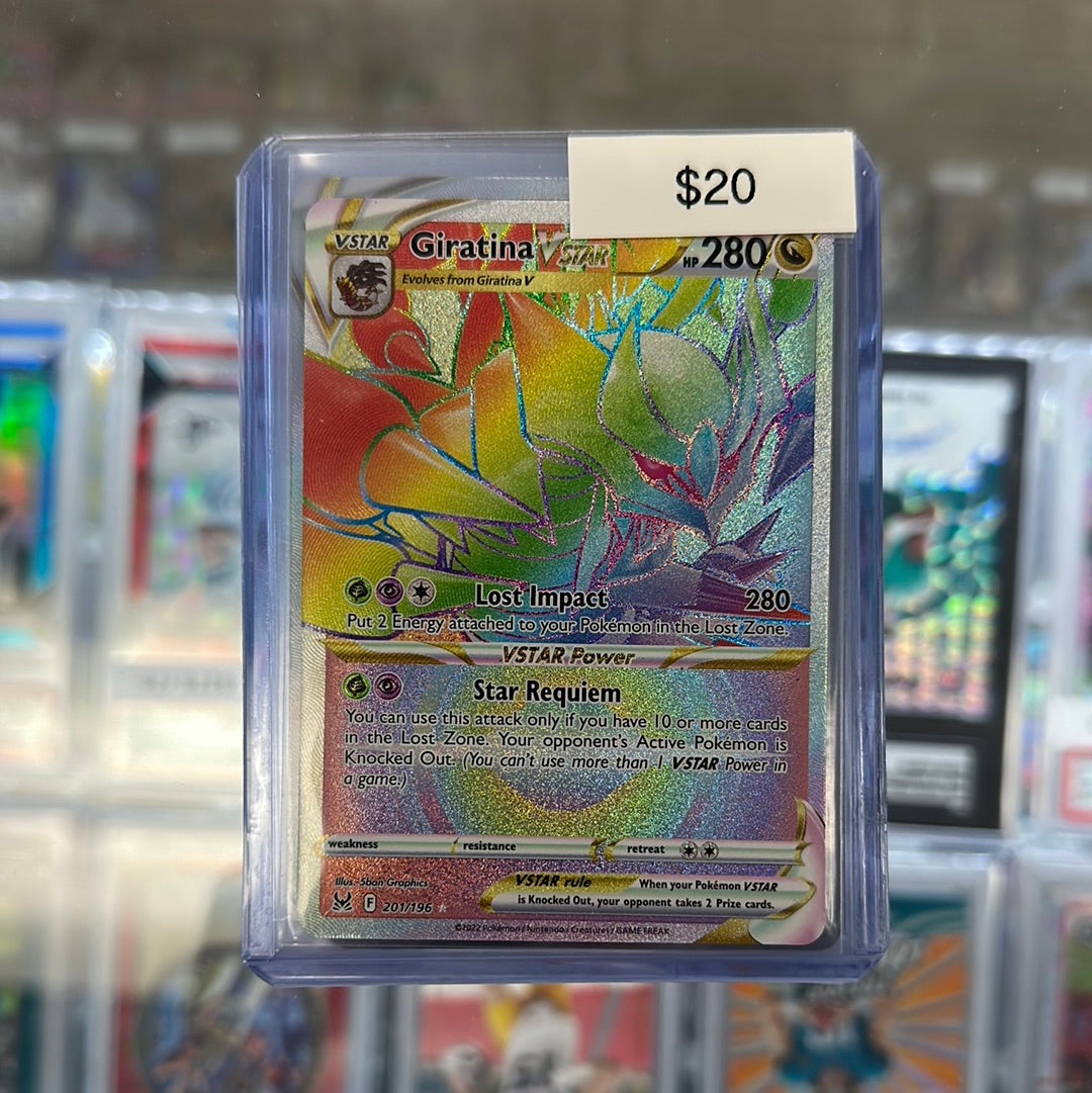 Pokémon Brilliant Stars Giratina VSTAR 201/196