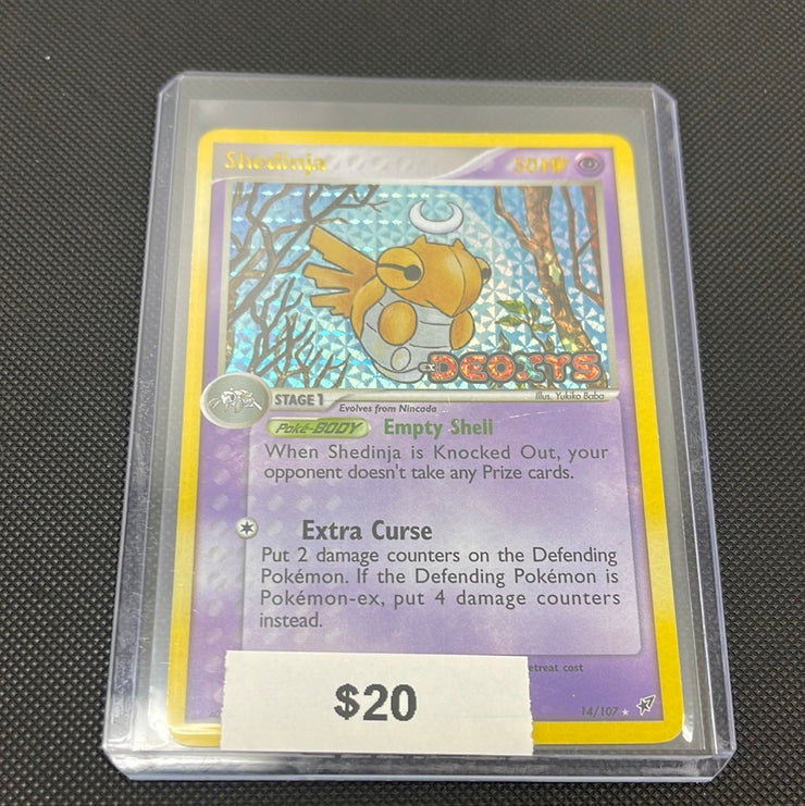 Pokémon Shedinja Deoxys Reverse Holo 14/107