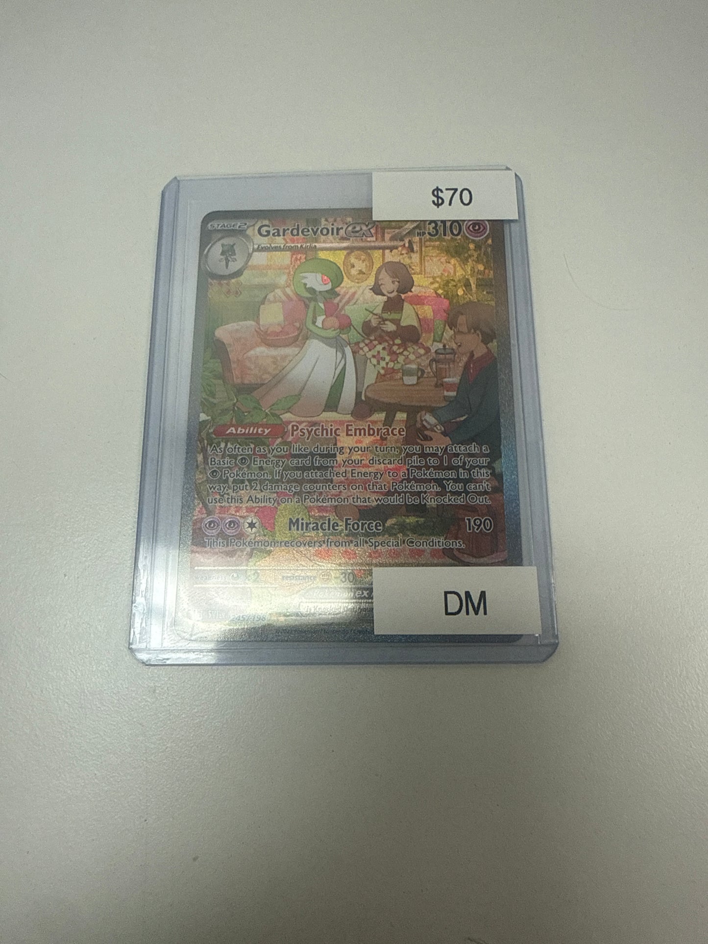 Pokemon Gardevoir Ex #245/198 DM