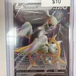 Pokemon Arceus V Metal Card 122/172