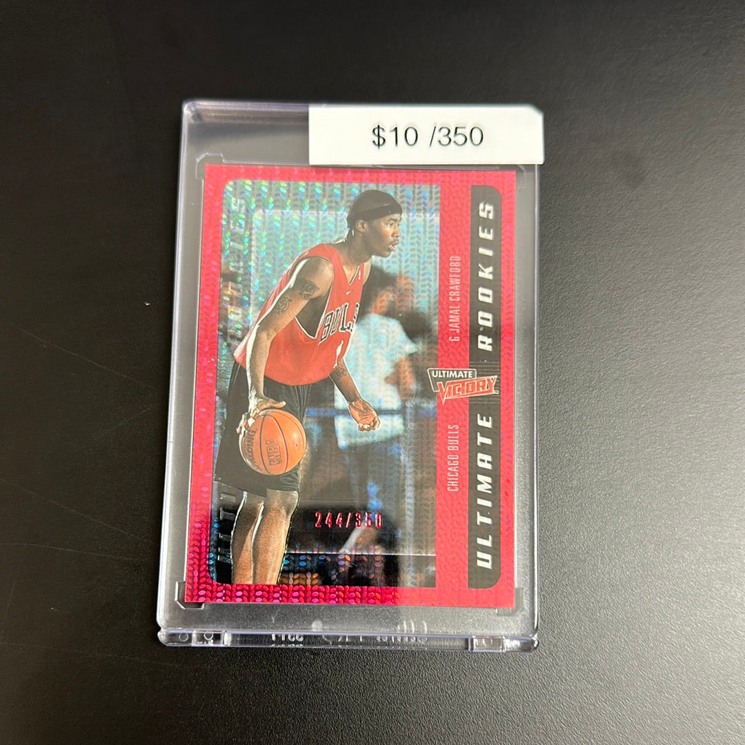 2002 Upper Deck Ultimate Victory Rookie Jamal Crawford #/350 #98