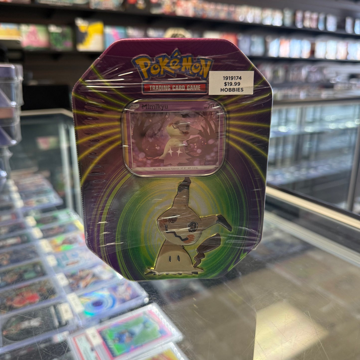 Pokémon Mimikyu Tin