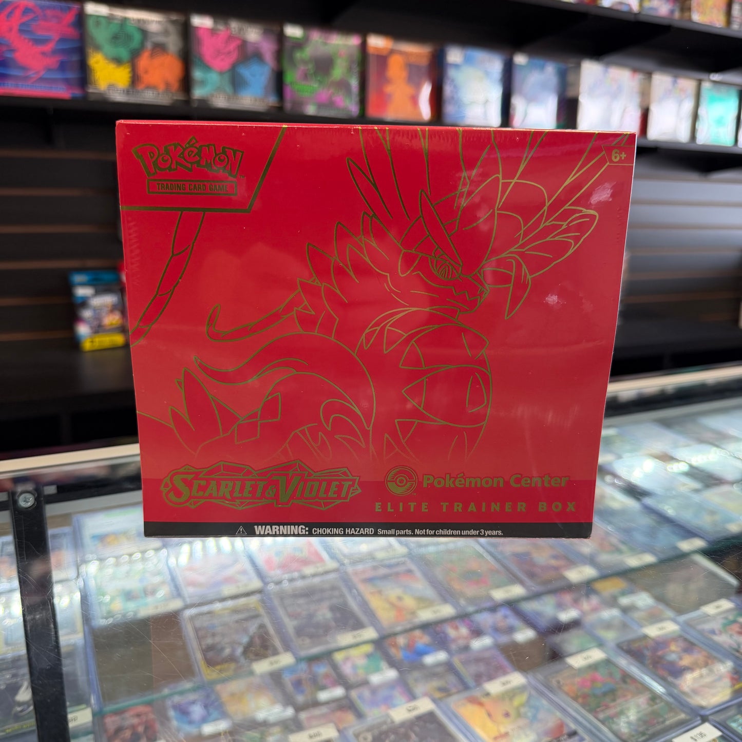 Pokémon Scarlet Violet Base Set Elite Trainer Box Pokemon Center