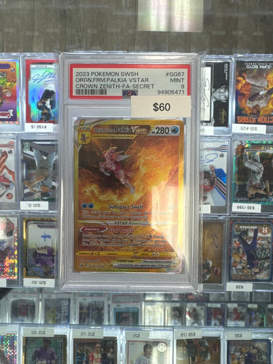 Pokémon PALKIA VSTAR Crowm Zenith GG67 PSA 9