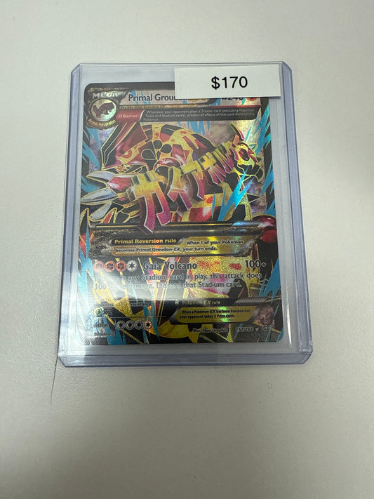 Pokemon Primal Groudon Ex #151/160