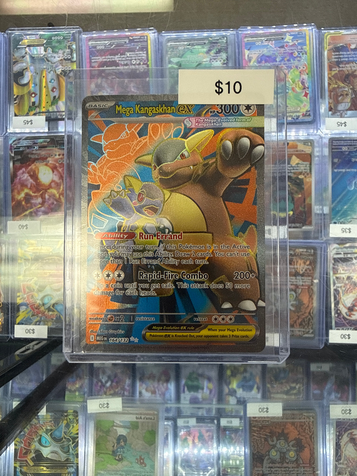 Pokemon Mega Kangaskhan Ex #164/132