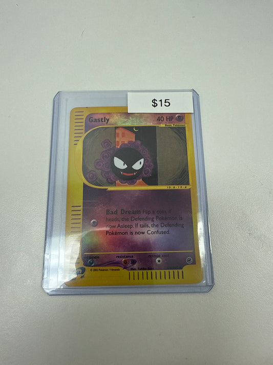 Pokemon Gastly Reverse Holo #109/165