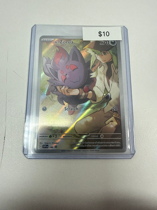 Pokemon N’s Zorua ETB Promo #189