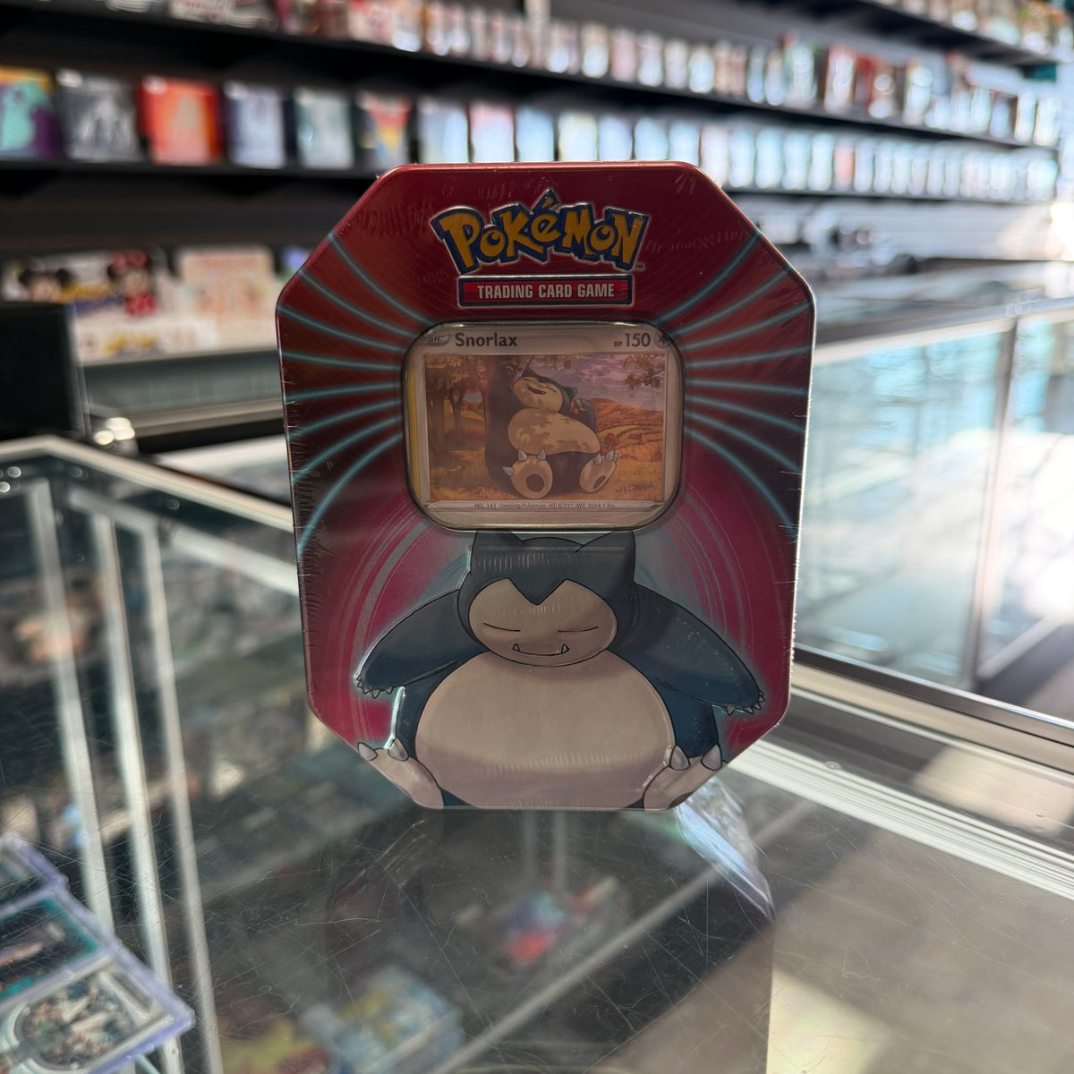 Pokemon 2021 Snorlax Tin