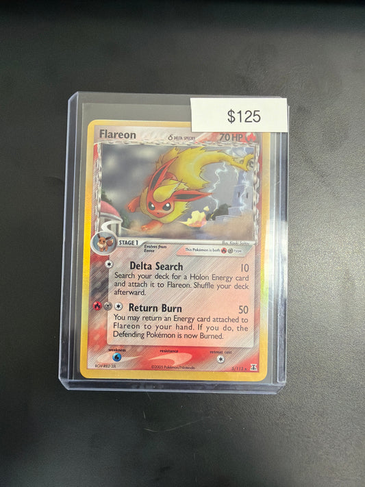 Pokemon Flareon Delta Species #5/113