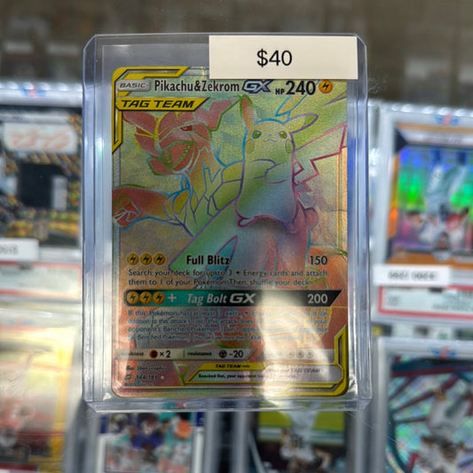 Pokémon Pikachu & Zekrom GX 184/181