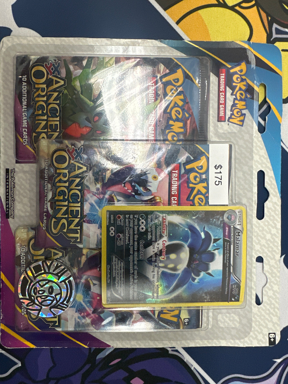 Pokémon XY Ancient Origins 3 Pack Blister