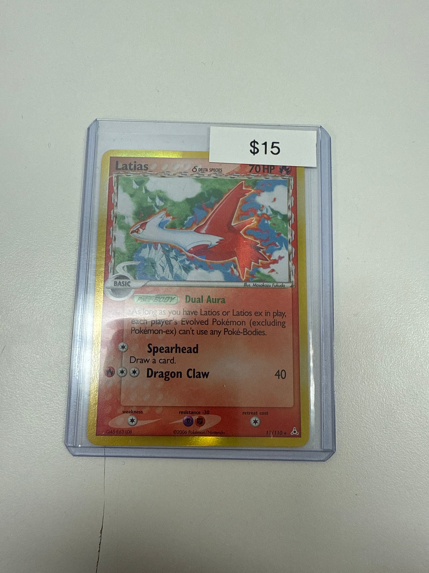 Pokemon Latias Delta Species #11/110