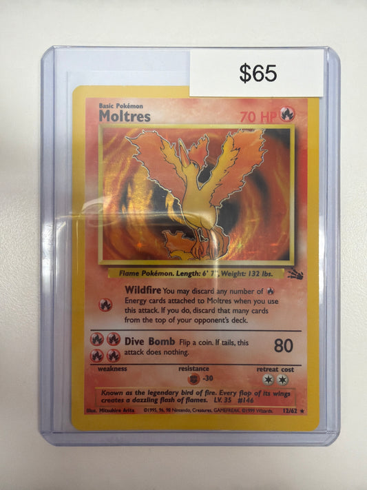 Pokemon Moltres 12/62