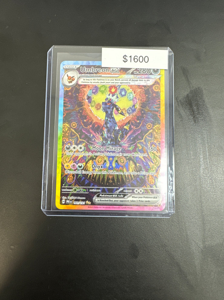 Pokémon Umbreon GX Prismatic Evolutions 161/131