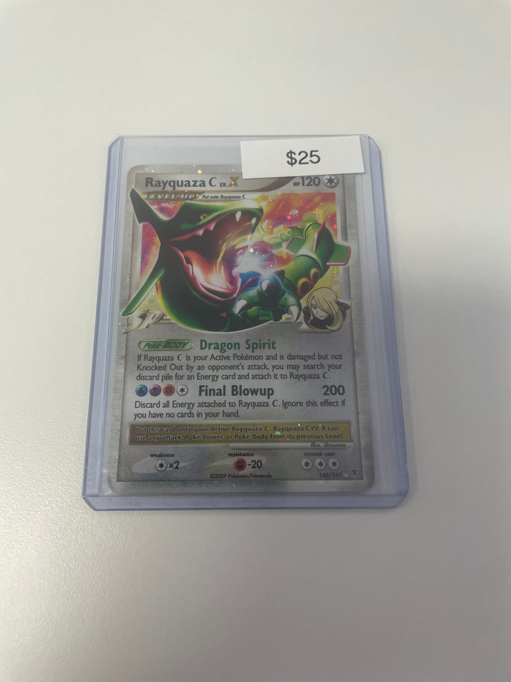 Pokemon Rayquaza C Lv. X Holo 