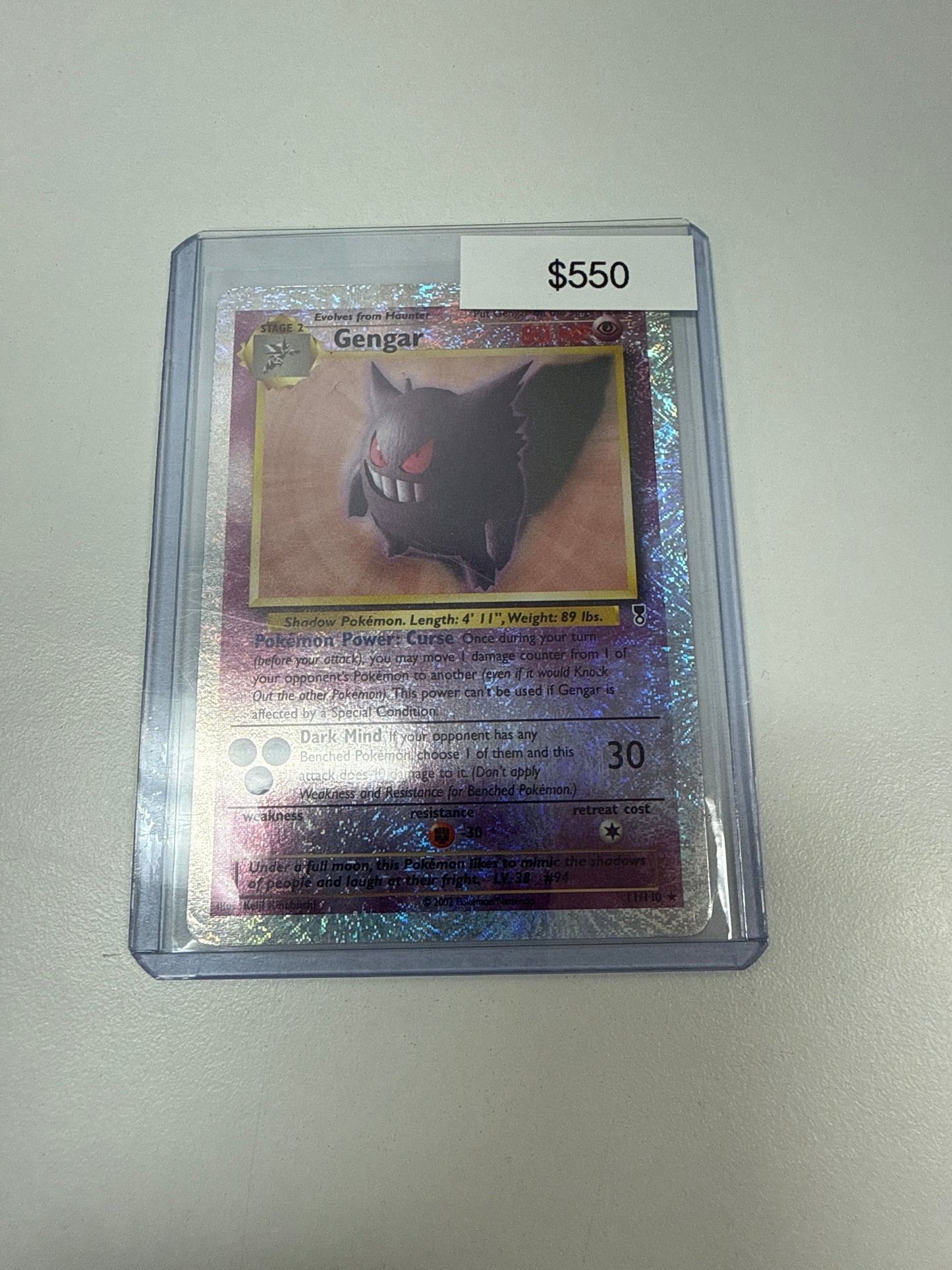 Pokemon Legandary Collection Rev Foil Gengar #11/110