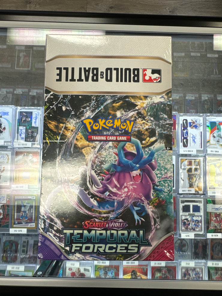 Pokémon Temporal Forces Build & Battle Display Box (10QTY, 40 Packs)