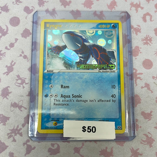 Pokémon Kyogre Emerald Reverse Holo 6/106