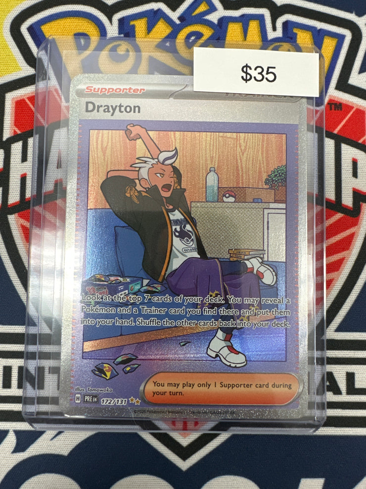 Pokemon Prismatic Evolutions Drayton 172/131