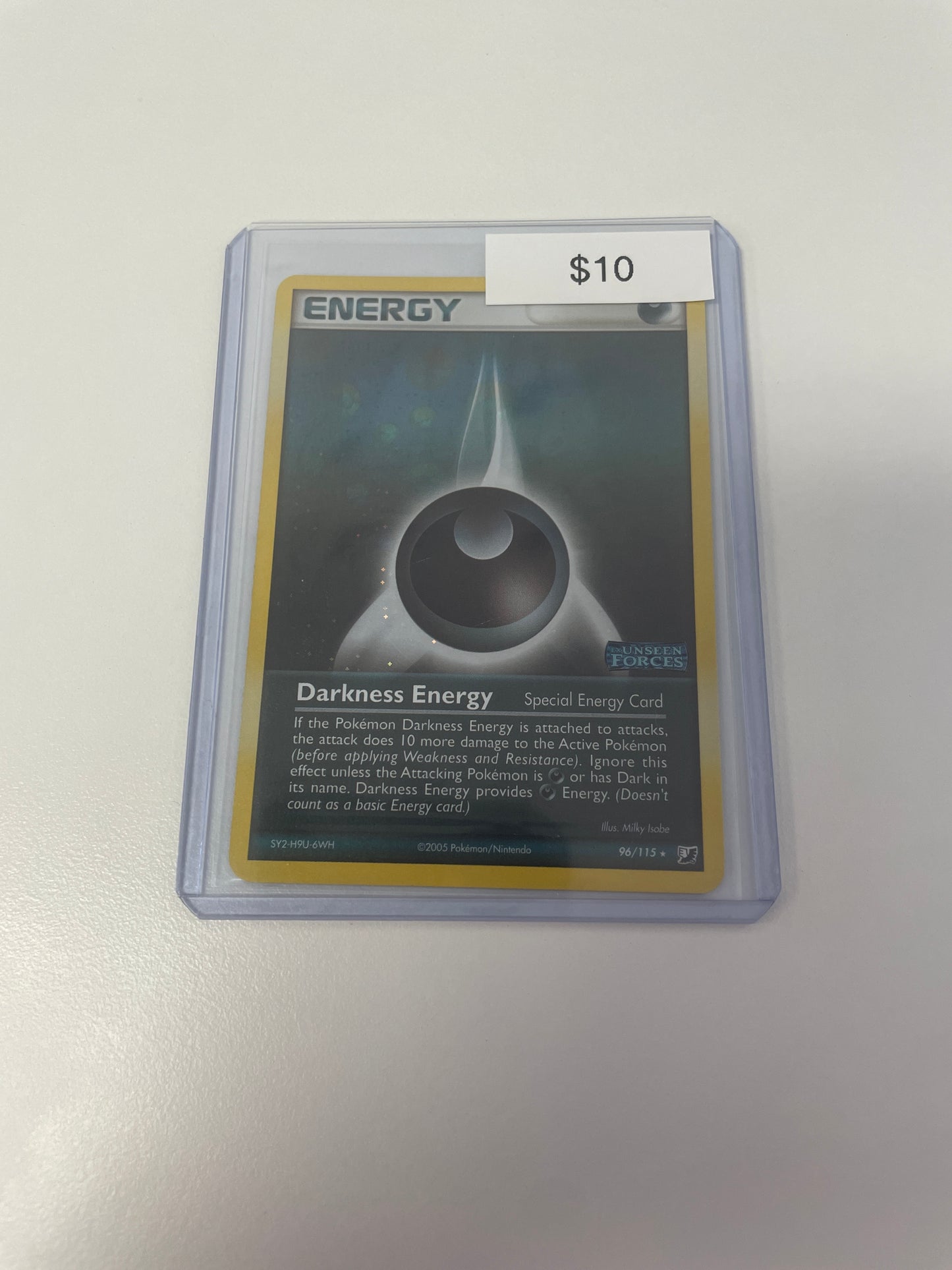Pokemon Darkness Energy Hologram #96/115