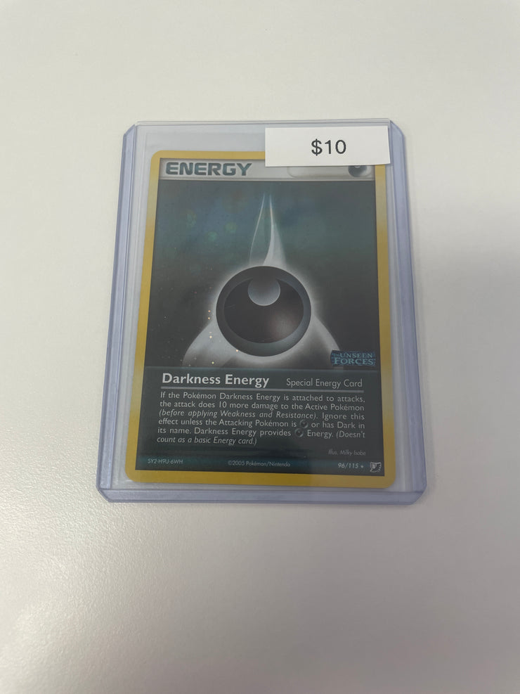 Pokemon Darkness Energy Hologram 