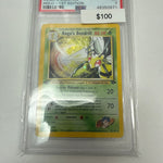 Pokemon Koga’s Beedrill Holo 1st Edition #9/132 PSA 7