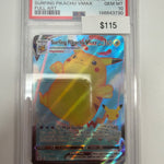 Pokemon Surfing Pikachu Vmax 009/025 PSA 10