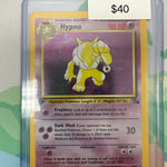 Pokemon Fossil Hypno 8/62 1st Edition Holo Rare