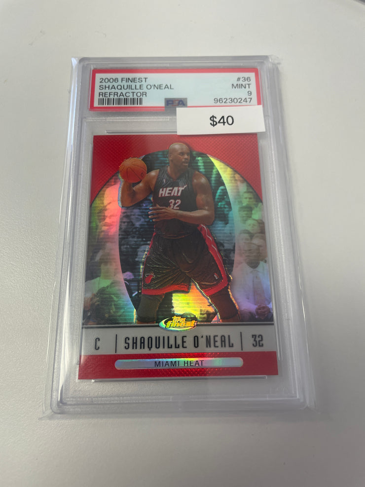 2006 Finest Shaq Refractor 