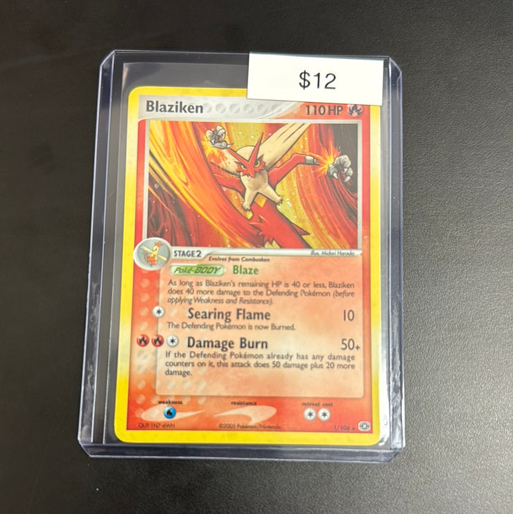 Pokémon BLAZIKEN Holo 1/106