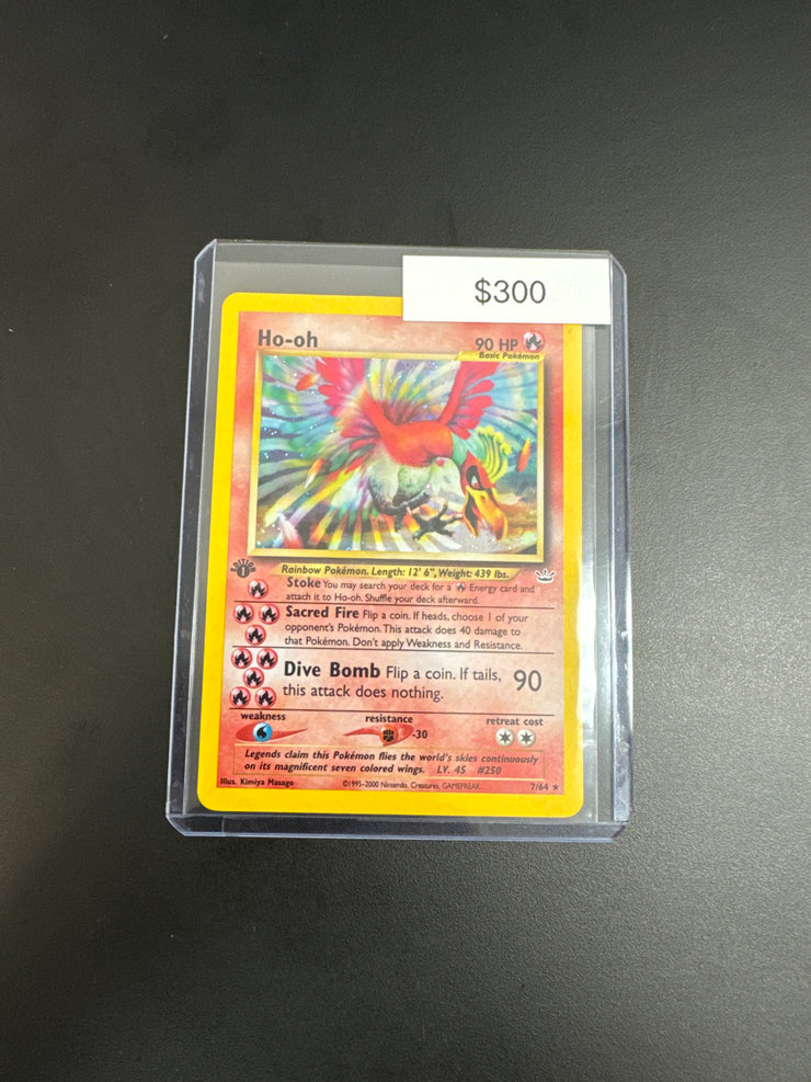 Pokémon Ho Oh 7/64 1st Ed.