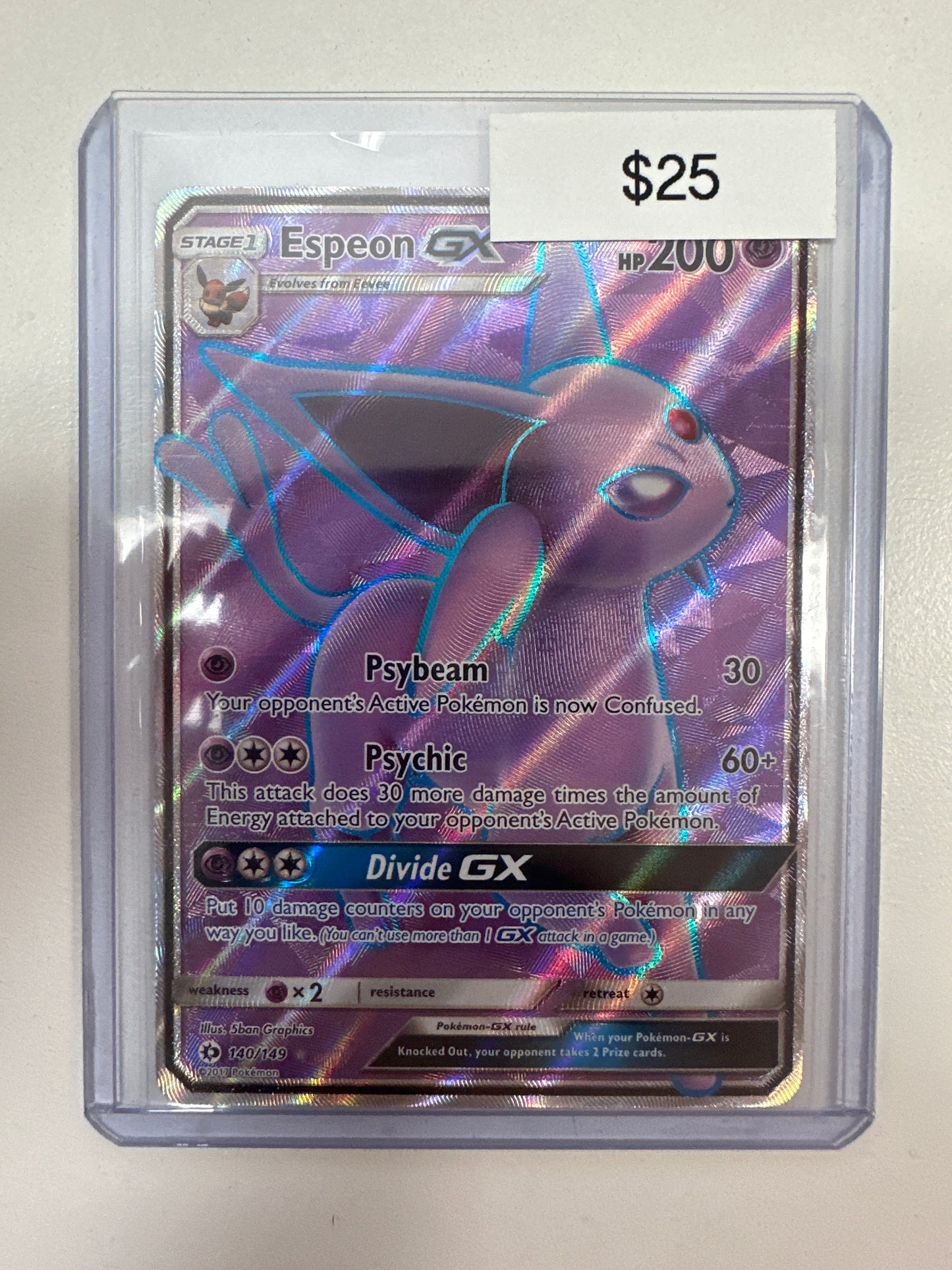 Pokemon Espeon Gx 140/149