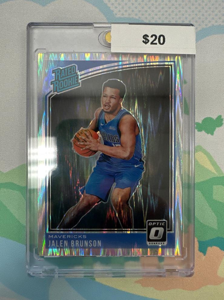 2018-19 Optic Rated Rookie Jalen Brunson Flash 