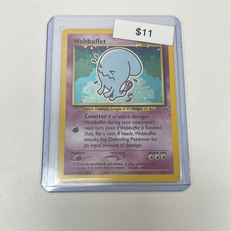 Pokémon Wobbuffet Neo Discovery Holo 16/75