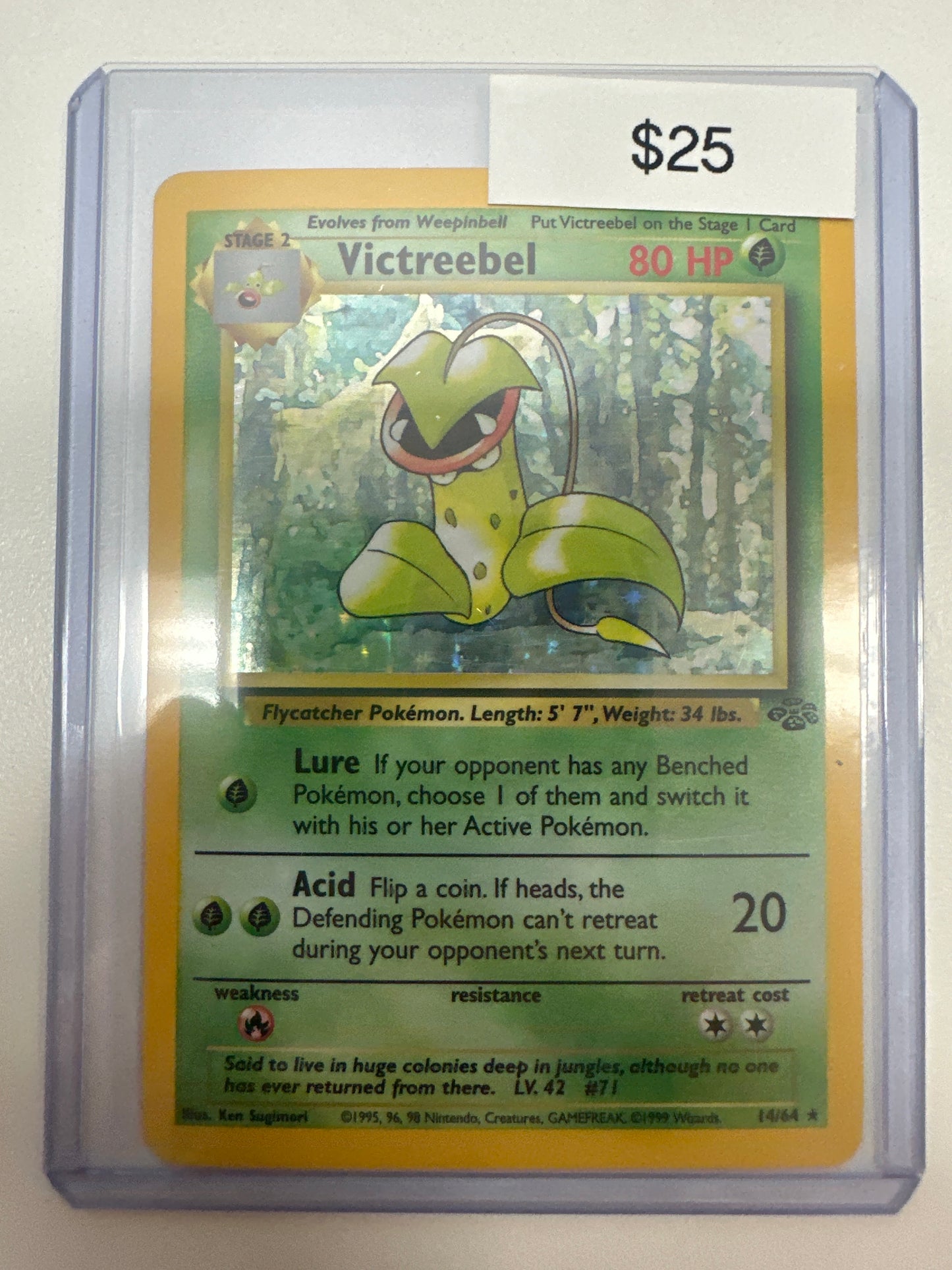 Pokemon Victreebel 14/64