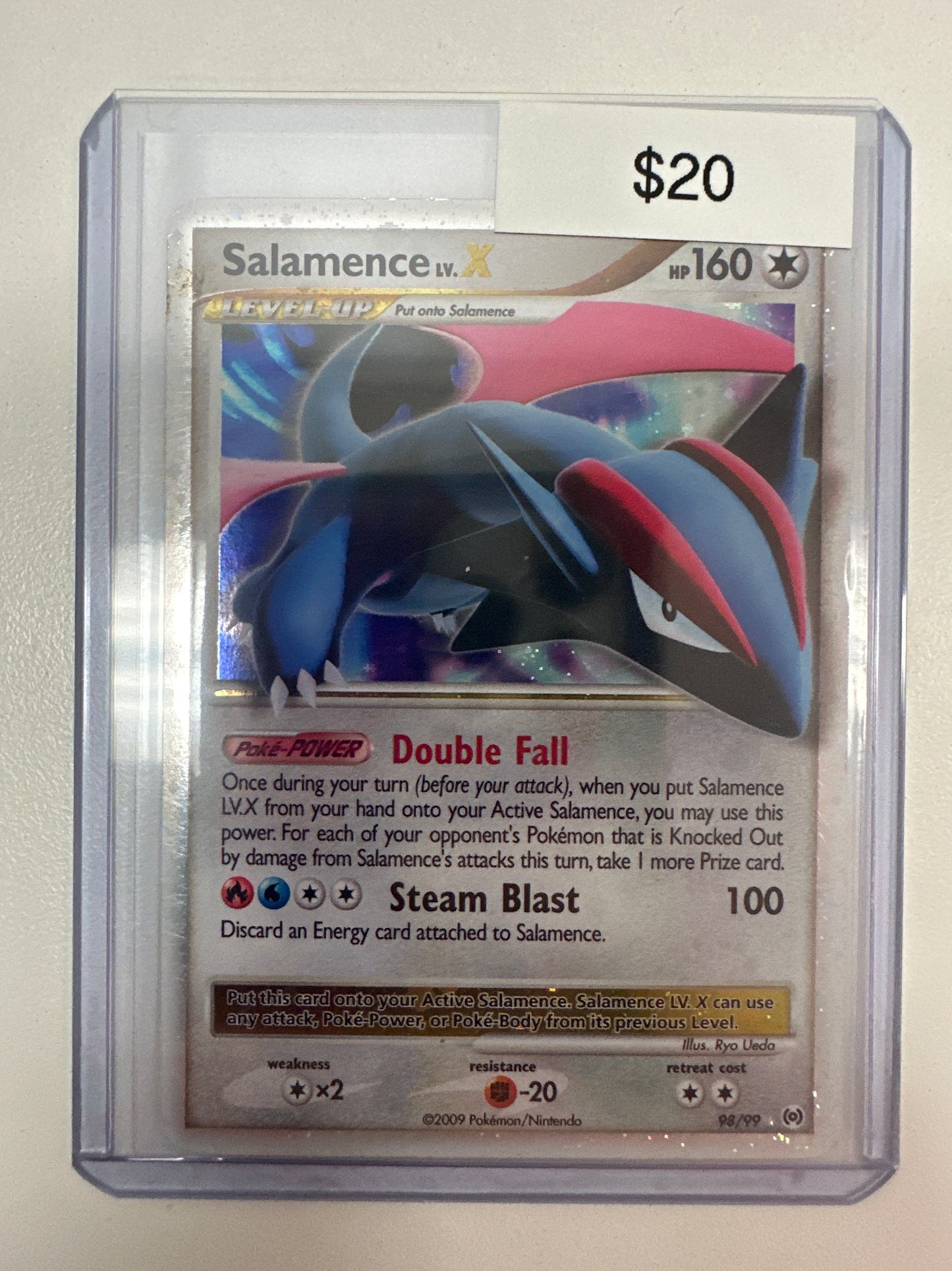 Pokemon Salamence LV.X 98/99