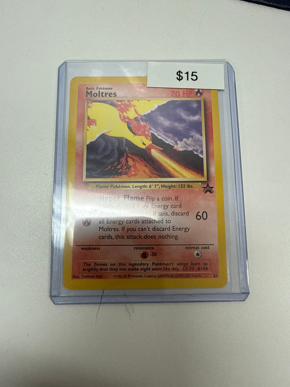 Pokemon Moltres Promo #21