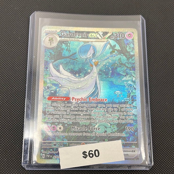 Pokémon Gardevoir ex Paldean Fates Special Illustration Rare 233/091