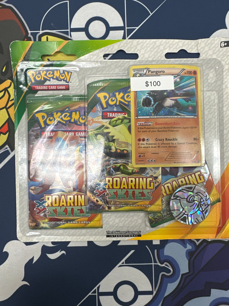 Pokemon Roaring Skies 3 Pack Blister