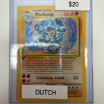 Pokemon Machamp 1st Edition 8/102
