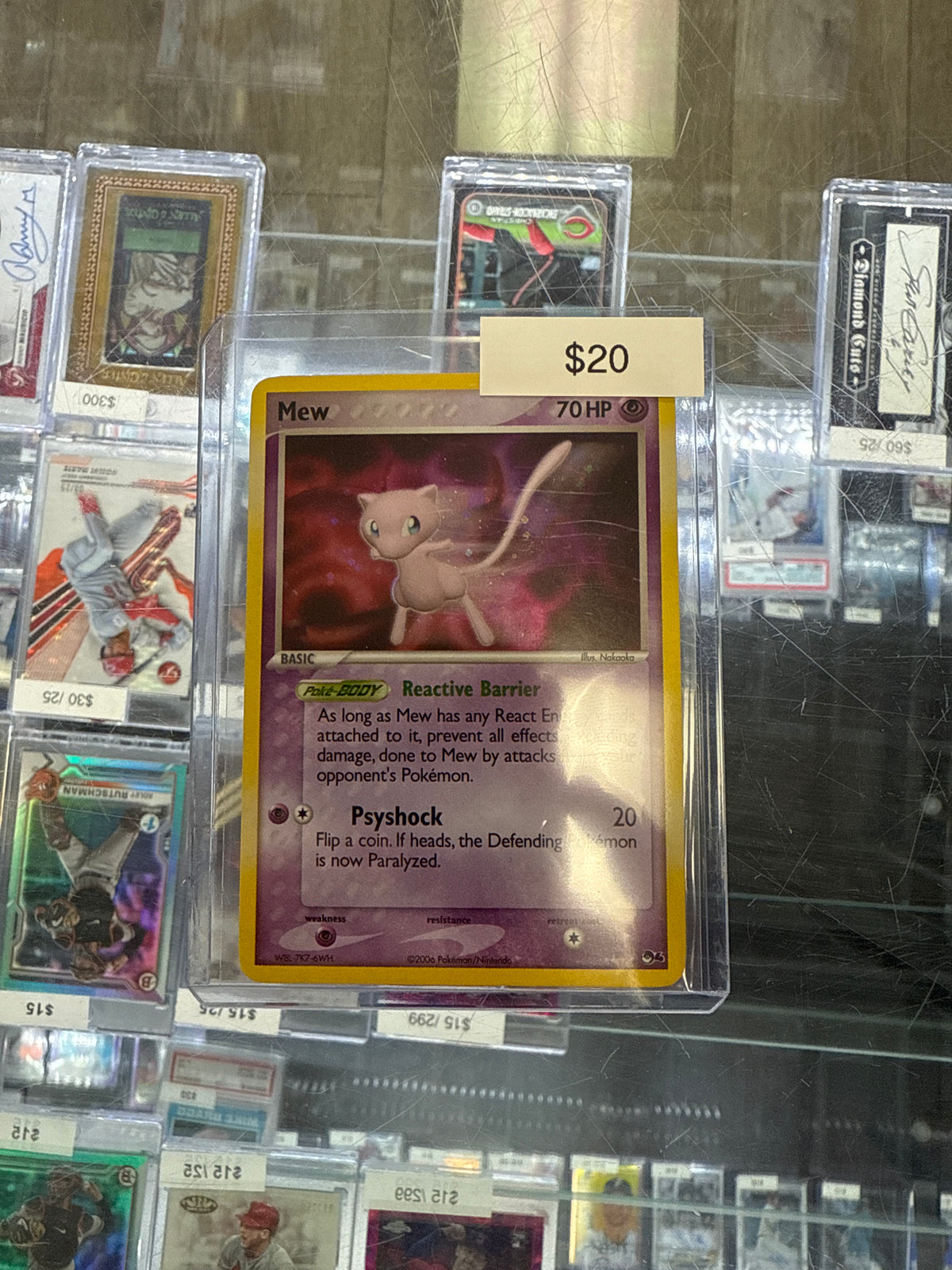 Pokemon Mew Holo #4/17