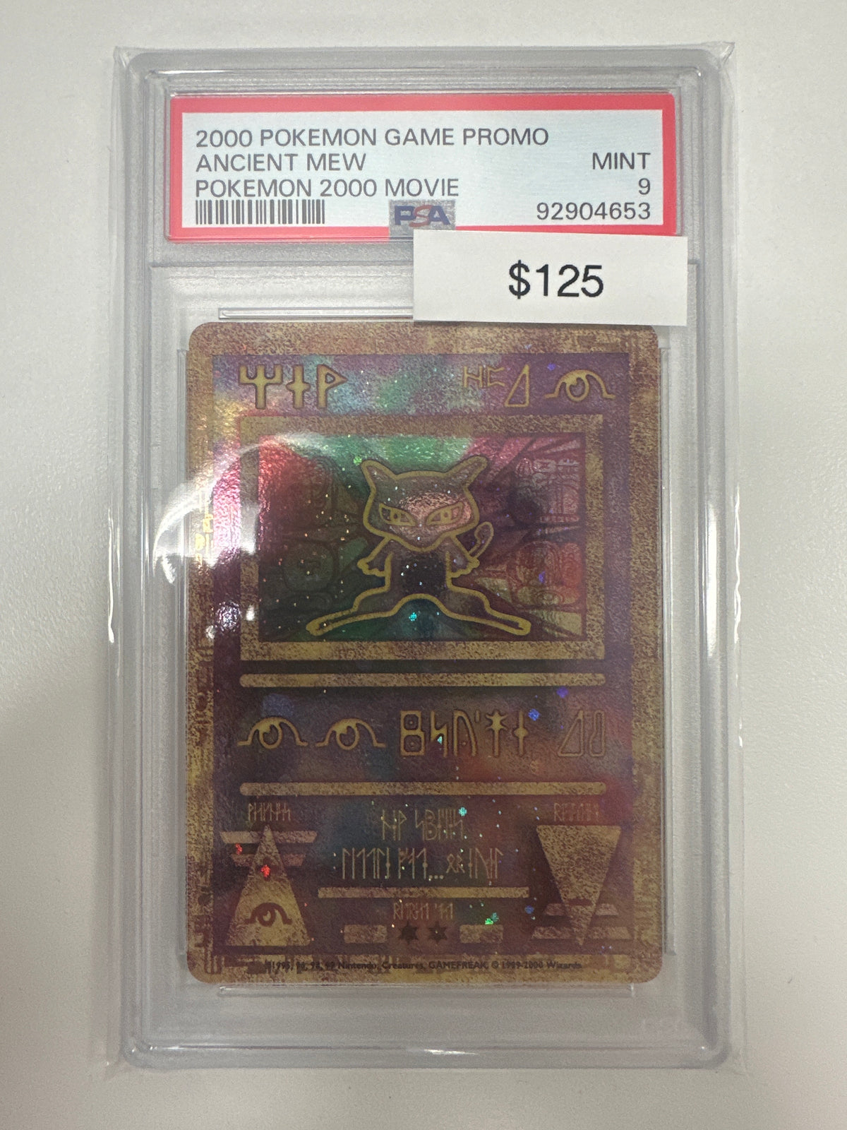 Pokemon Ancient Mew Movie Promo PSA 9