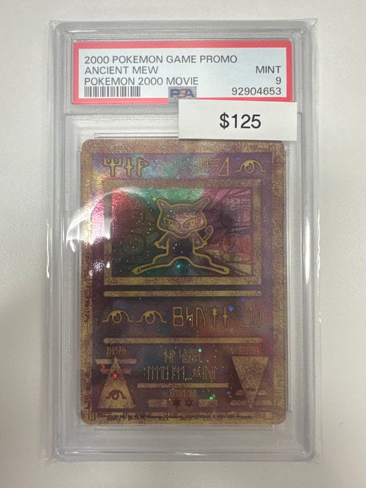 Pokemon Ancient Mew Movie Promo PSA 9