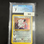 Pokémon Base Set Shadowlews Clefairy CGC 7