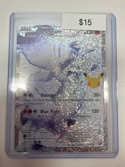 Pokémon Celebrations RESHIRAM 113/114