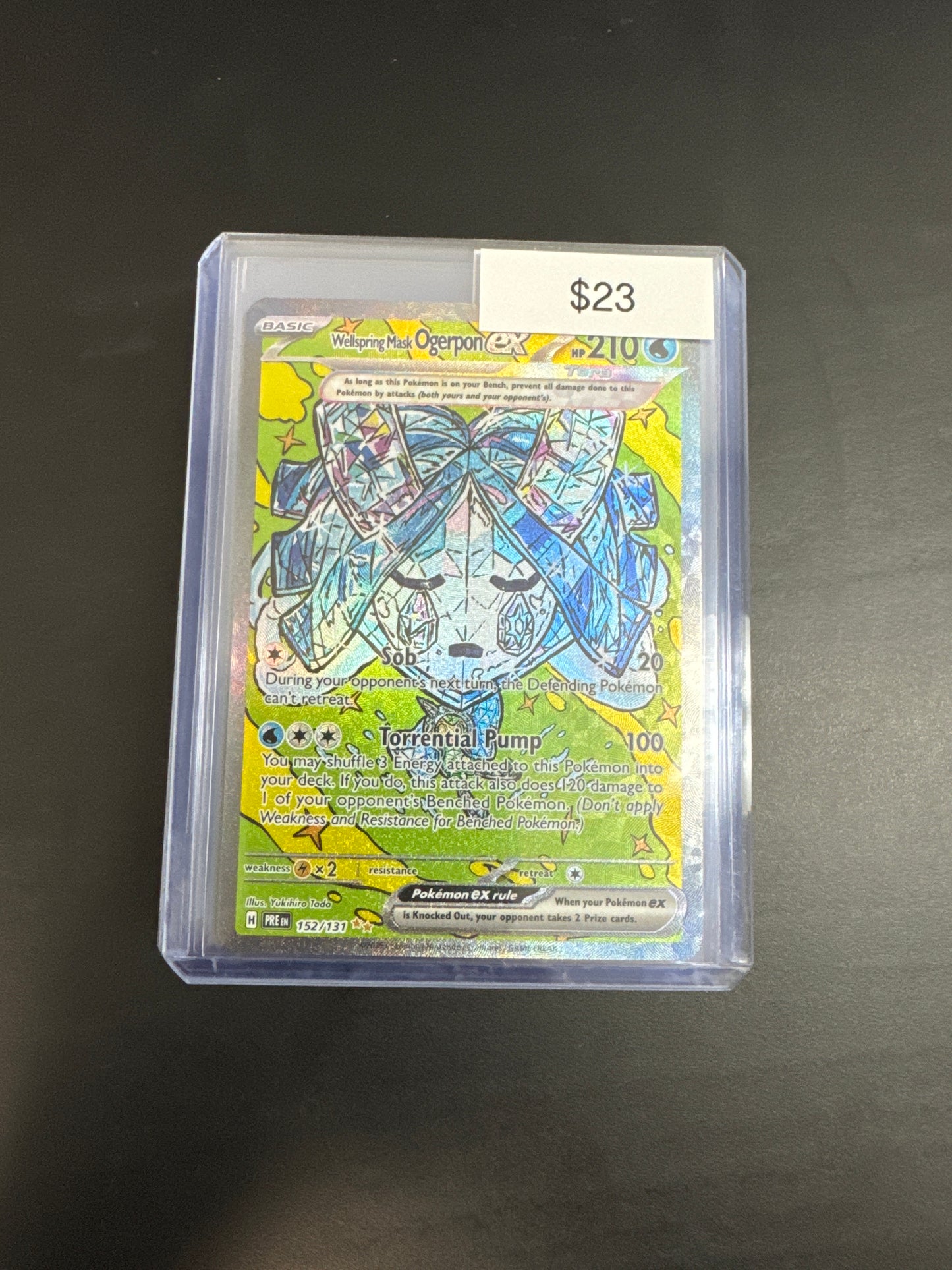 Pokémon Prismatic Ogerpon EX 152/131
